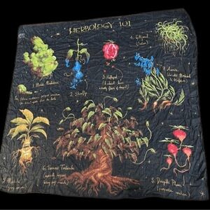 Harry Potter Herbology scarf